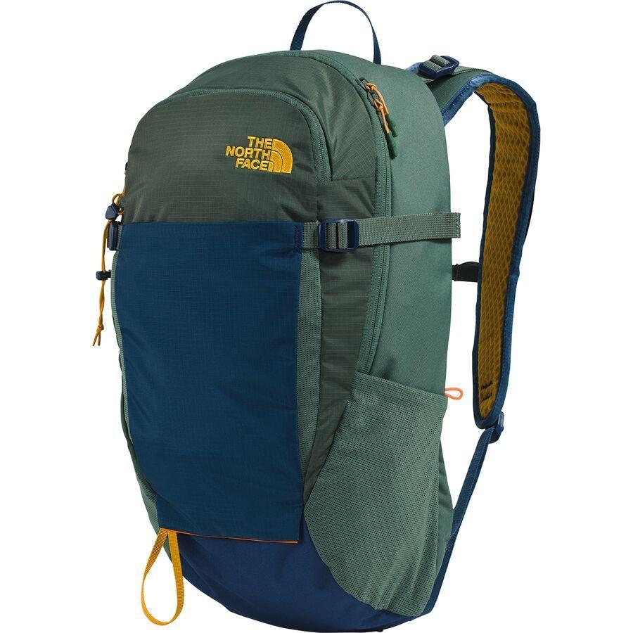 backcountry The North Face Basin 24L Backpack Duck Green/Shady Blue