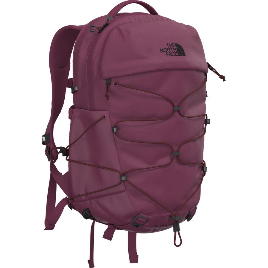 backcountry The North Face Borealis 27L Backpack - Women's Cyber Berry/Sumac