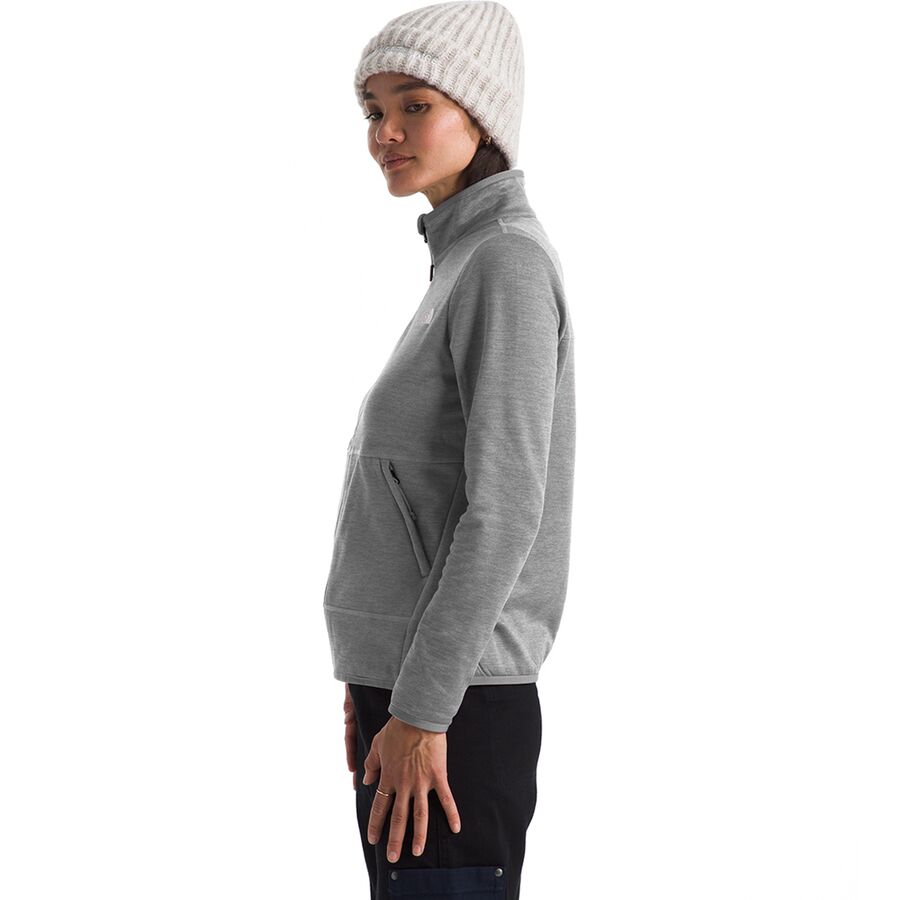 Backcountry The North Face Canyonlands Full-Zip Jacket - Women's TNF Medium Grey Heather/NPF