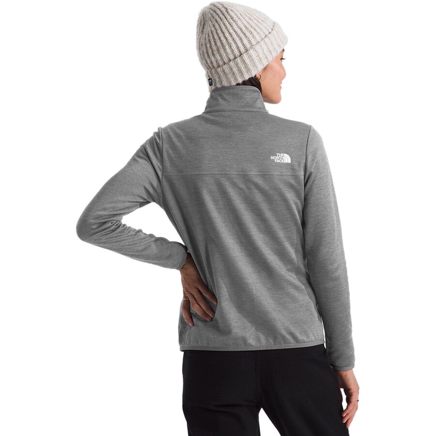 Backcountry The North Face Canyonlands Full-Zip Jacket - Women's TNF Medium Grey Heather/NPF