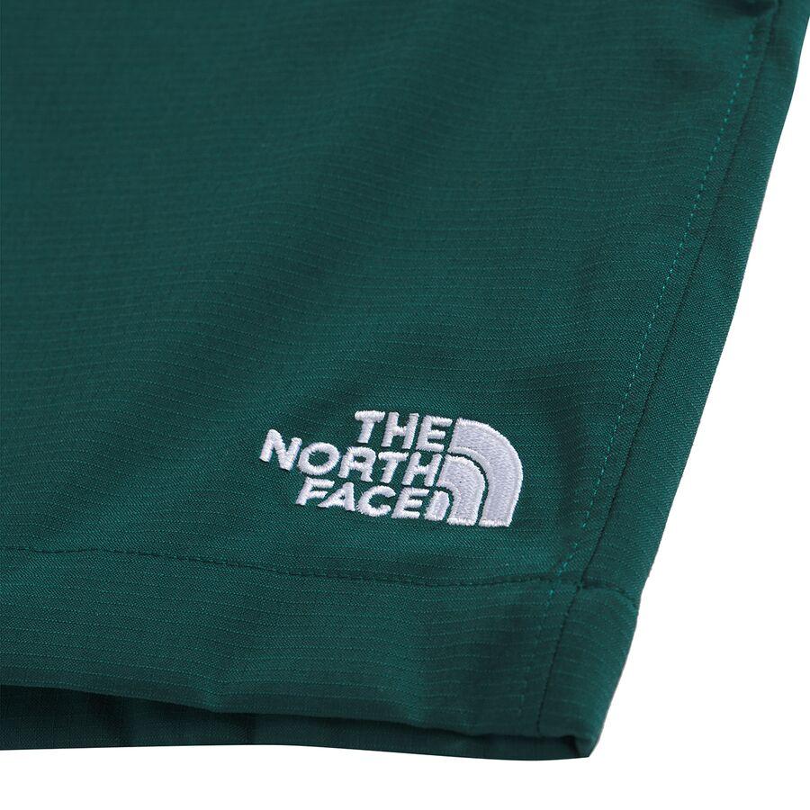 Backcountry The North Face Class V Pathfinder Belted 7in Short - Men's Deep Nori