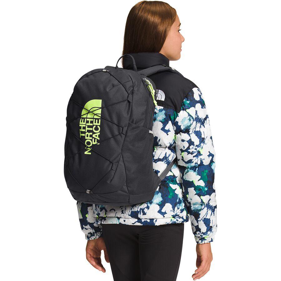 Backcountry The North Face Court Jester 25L Backpack - Kids' Asphalt Grey/LED Yellow/NPF