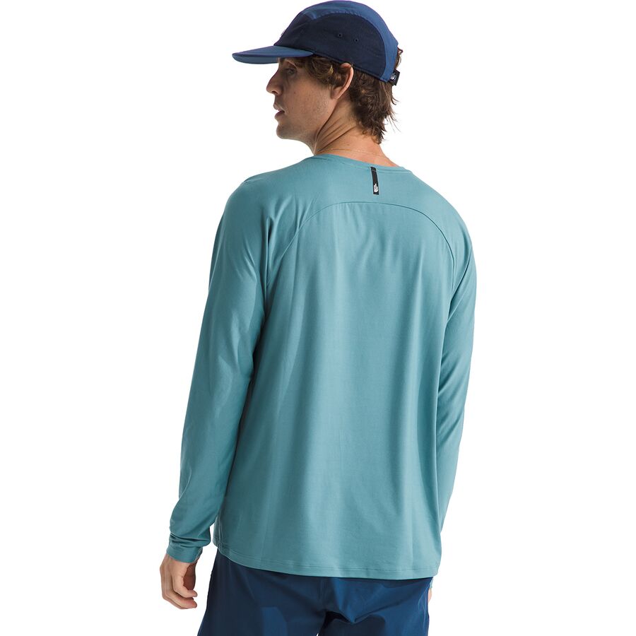Backcountry The North Face Dune Sky Long-Sleeve Crew - Men's Algae Blue