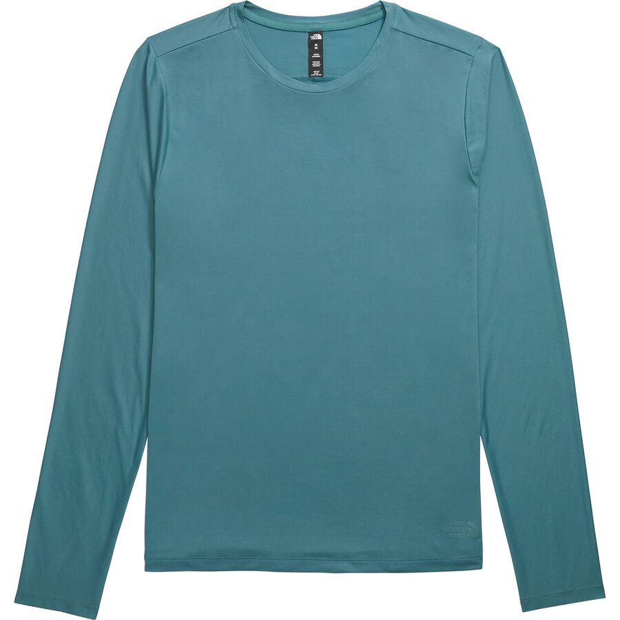 Backcountry The North Face Dune Sky Long-Sleeve Crew - Men's Algae Blue