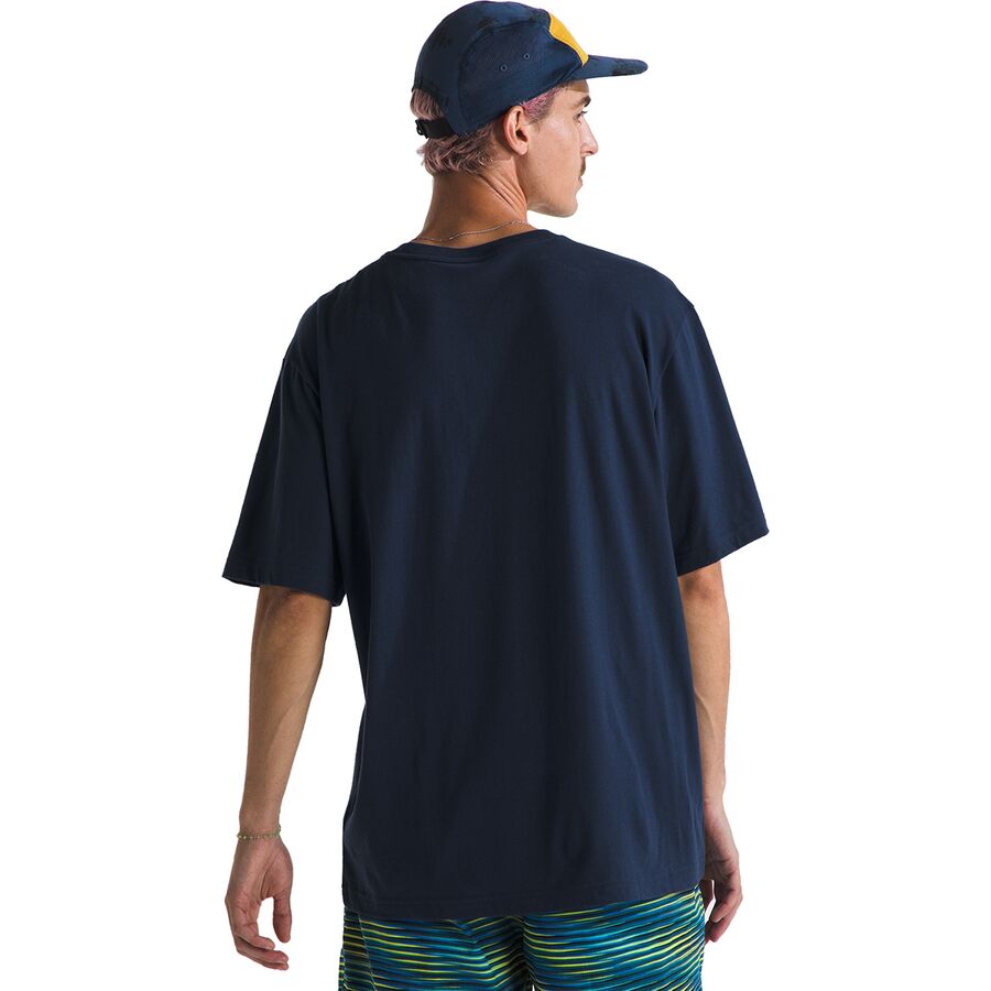 Backcountry The North Face Evolution Box Fit Short-Sleeve T-Shirt - Men's Summit Navy