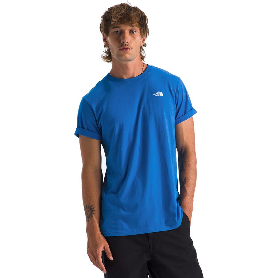 Backcountry The North Face Evolution Box NSE Short-Sleeve T-Shirt - Men's Hero Blue