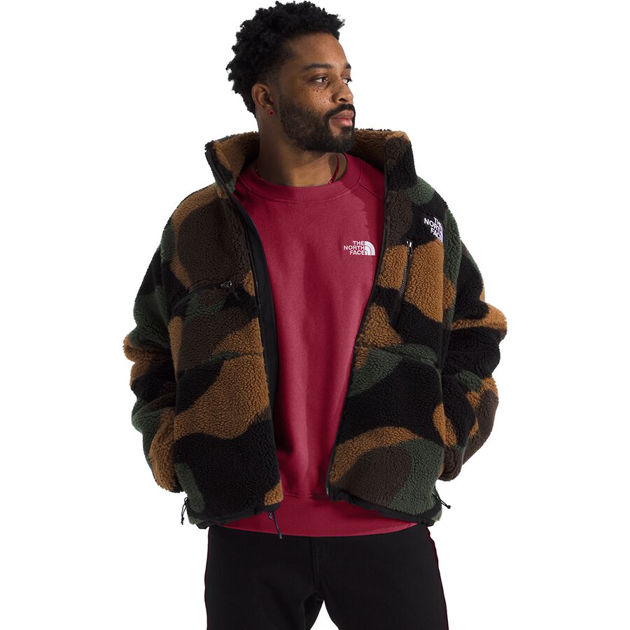 Backcountry The North Face Evolution Crew Sweatshirt - Men's Beetroot