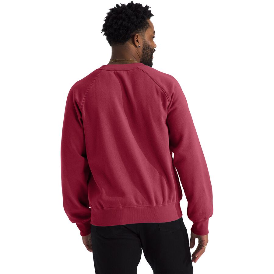 Backcountry The North Face Evolution Crew Sweatshirt - Men's Beetroot