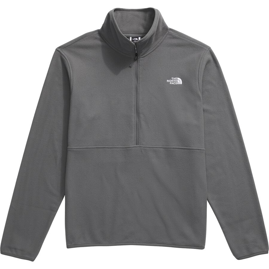 Backcountry The North Face Glacier Fleece 1/2-Zip Jacket - Men's Smoked Pearl