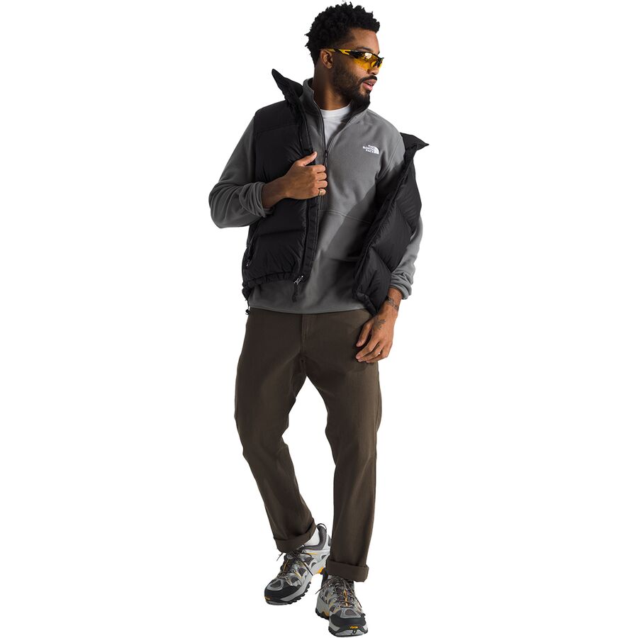 Backcountry The North Face Glacier Fleece 1/2-Zip Jacket - Men's Smoked Pearl