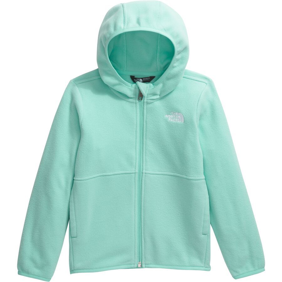backcountry The North Face Glacier Full-Zip Fleece Hoodie - Toddlers' Bright Foam