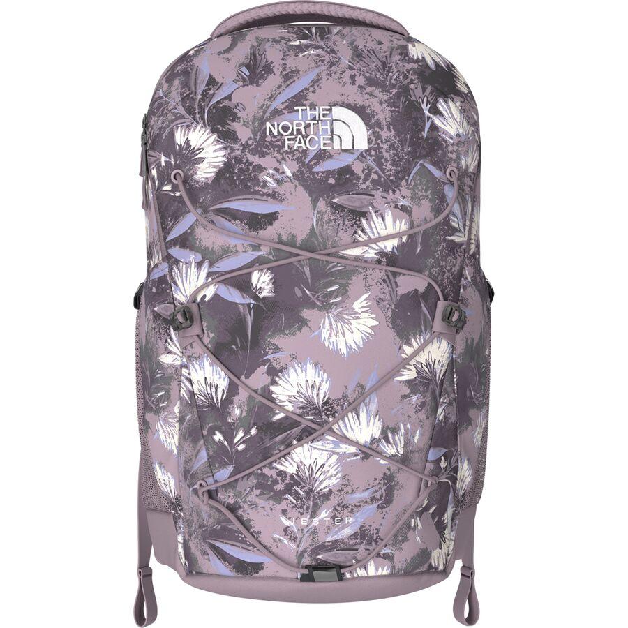 Backcountry The North Face Jester 22L Backpack - Women's Ashen Purple Prairie Flowers Print/Ashen Purple