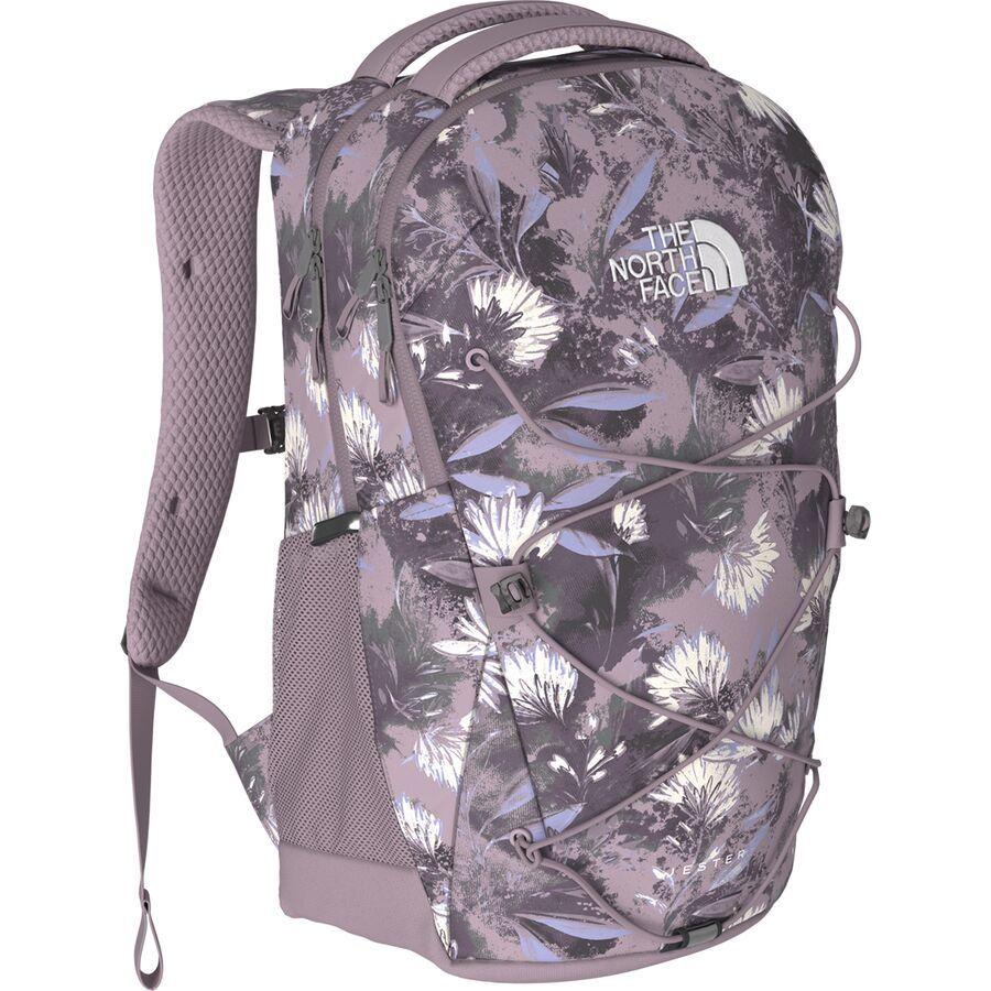 backcountry The North Face Jester 22L Backpack - Women's Ashen Purple Prairie Flowers Print/Ashen Purple