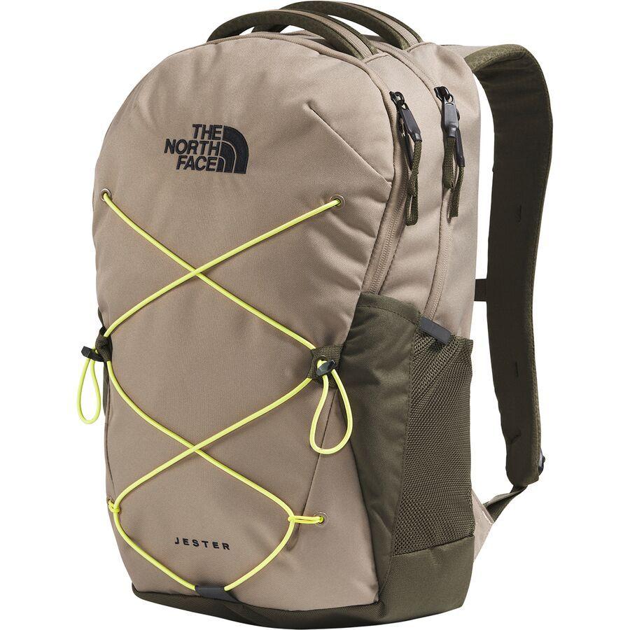 backcountry The North Face Jester 27.5L Backpack Cavern Grey/New Taupe Green