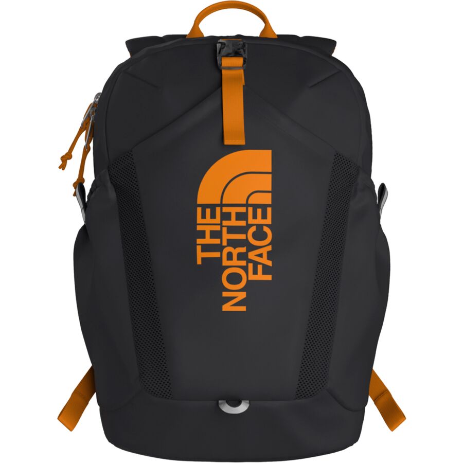 Backcountry The North Face Mini Recon 20L Backpack - Kids' Asphalt Grey/Cone Orange/NPF
