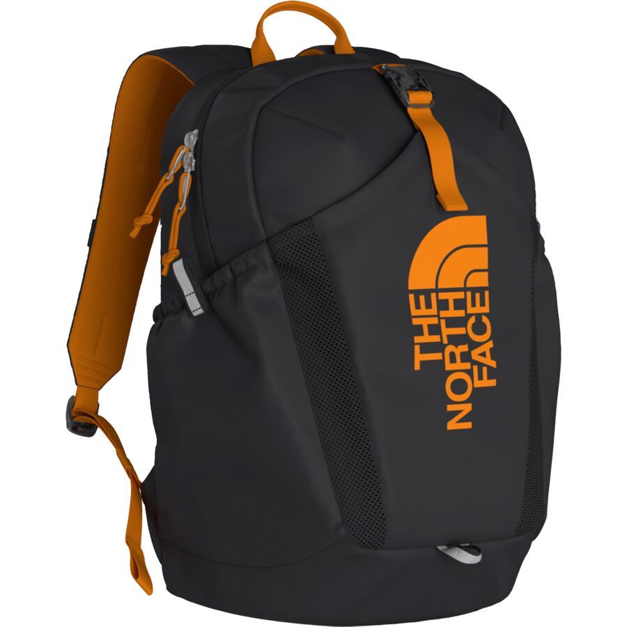 backcountry The North Face Mini Recon 20L Backpack - Kids' Asphalt Grey/Cone Orange/NPF