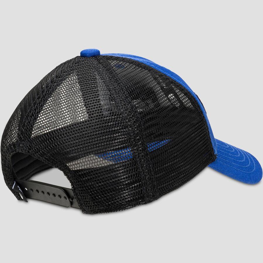 Backcountry The North Face Mudder Trucker Hat - Kids' TNF Blue/Embroidered Graphic
