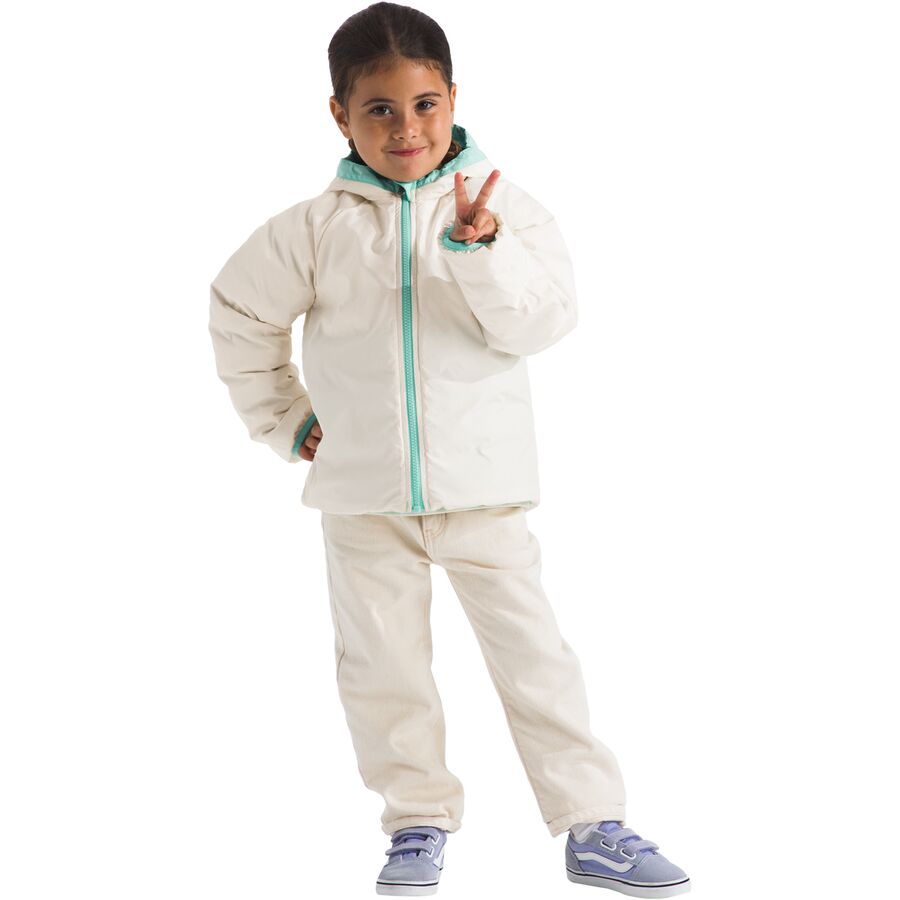 Backcountry The North Face Reversible Perrito Hooded Jacket - Toddlers' Bright Foam