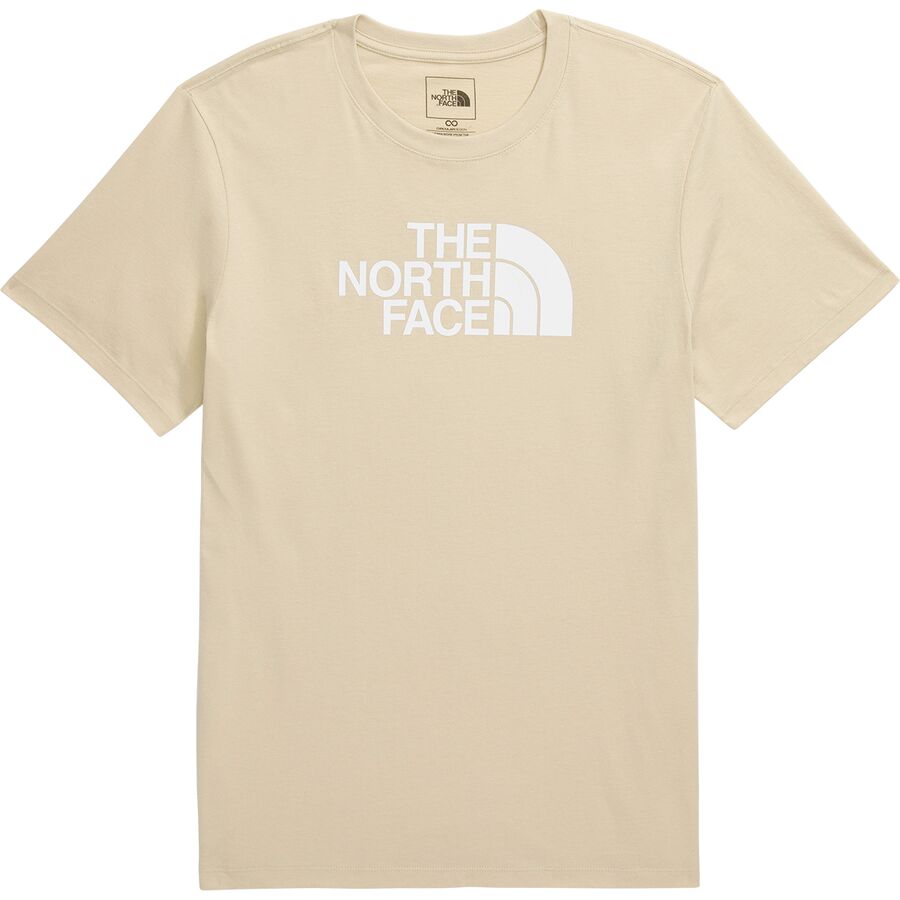 Backcountry The North Face Short-Sleeve Core Half Dome T-Shirt - Men's Gravel/TNF White