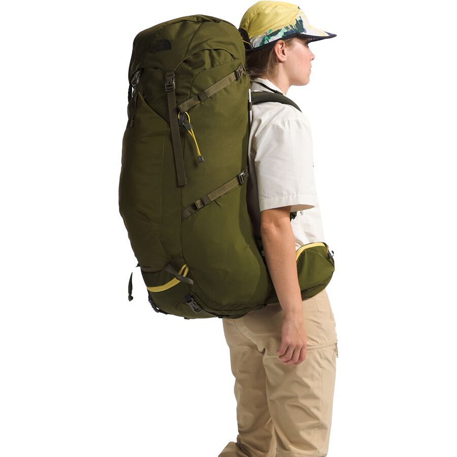 Backcountry The North Face Terra 65L Backpack Forest Olive/New Taupe Green-NPF