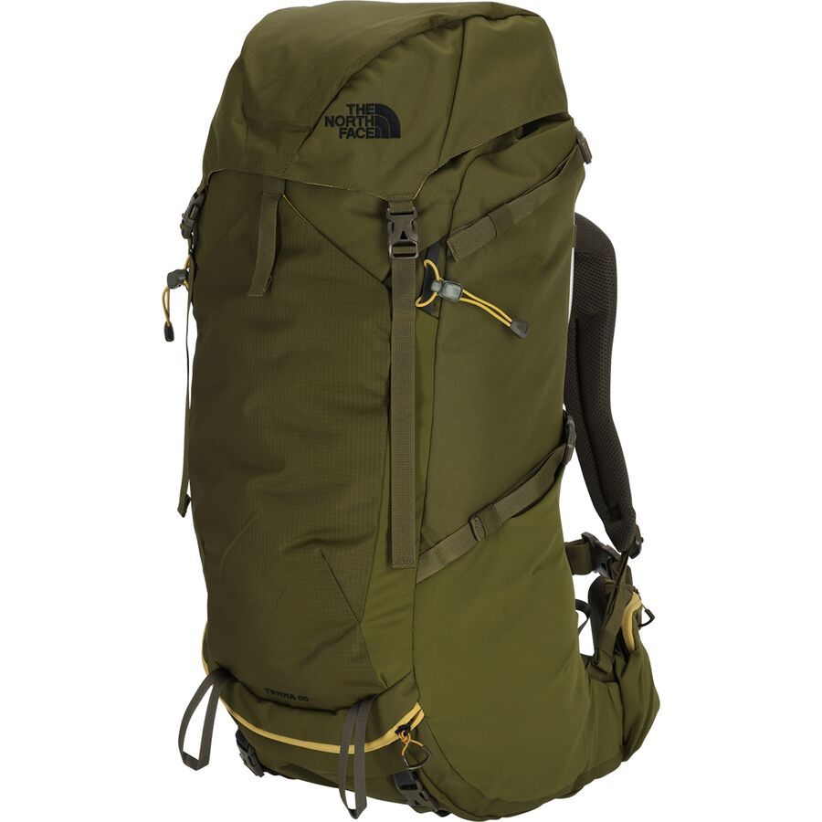 backcountry The North Face Terra 65L Backpack Forest Olive/New Taupe Green-NPF