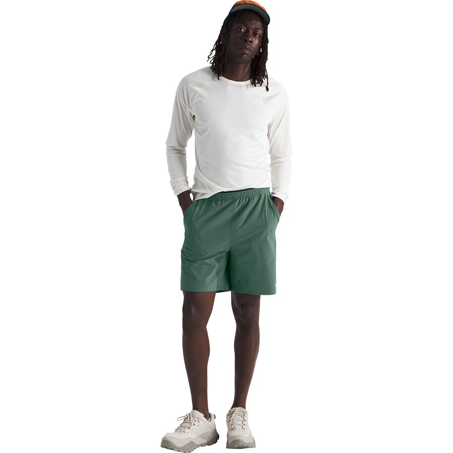 Backcountry The North Face Wander Short 2.0 - Men's Duck Green