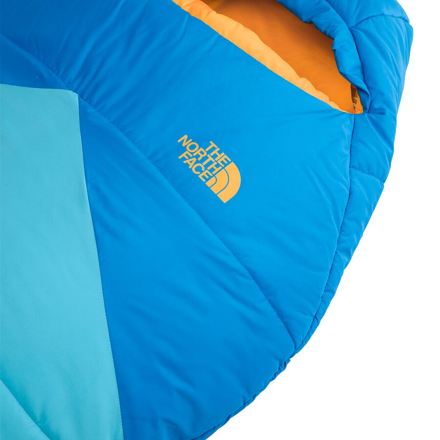 Backcountry The North Face Wasatch Pro 20 Sleeping Bag: 20F Synthetic - Kids' Hero Blue/Norse Blue/NPF