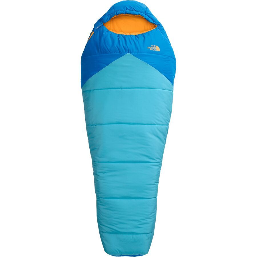 backcountry The North Face Wasatch Pro 20 Sleeping Bag: 20F Synthetic - Kids' Hero Blue/Norse Blue/NPF