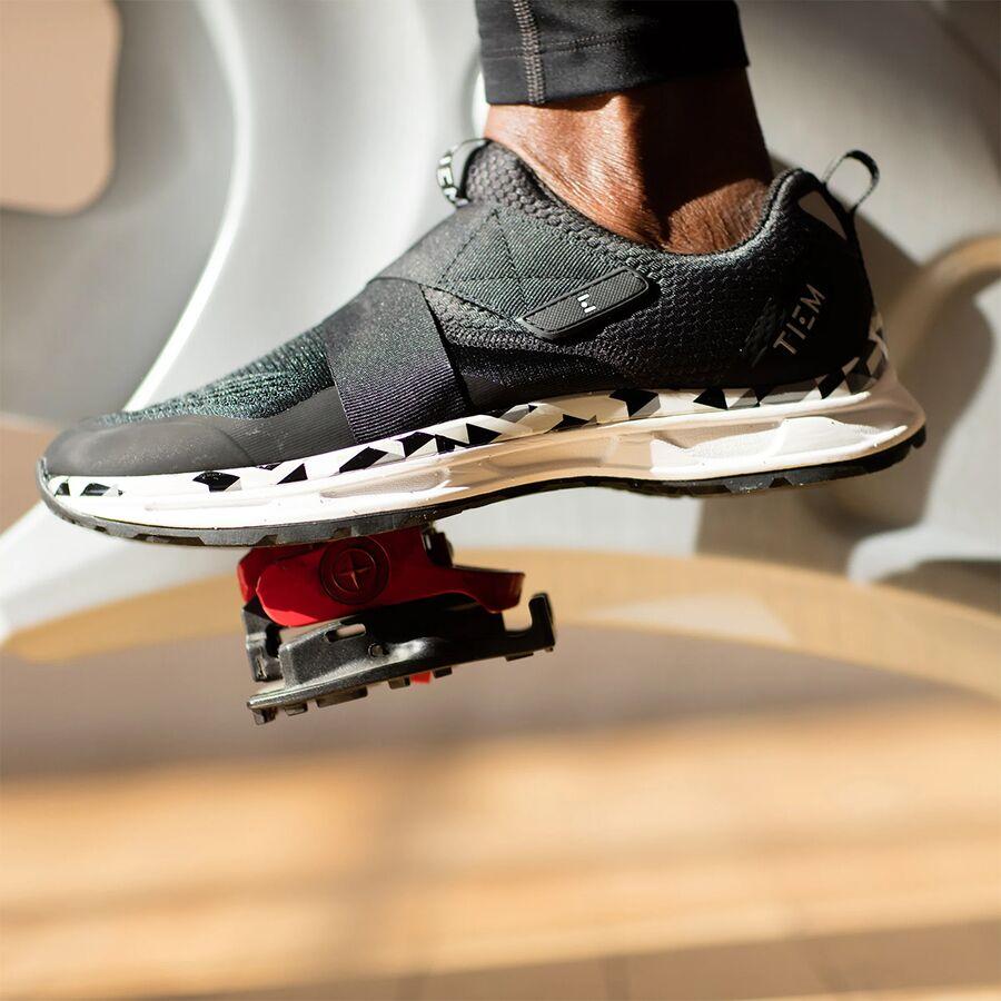 Backcountry TIEM Athletic Slipstream Indoor Cycling Shoe - Women's Black Geometric