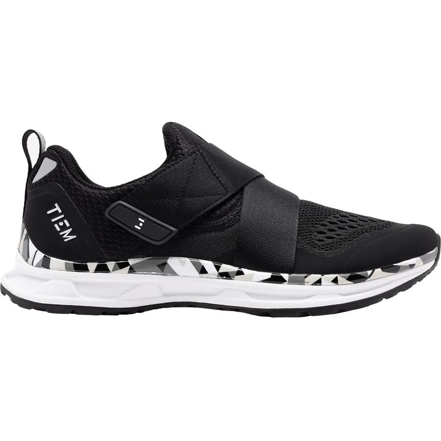 backcountry TIEM Athletic Slipstream Indoor Cycling Shoe - Women's Black Geometric