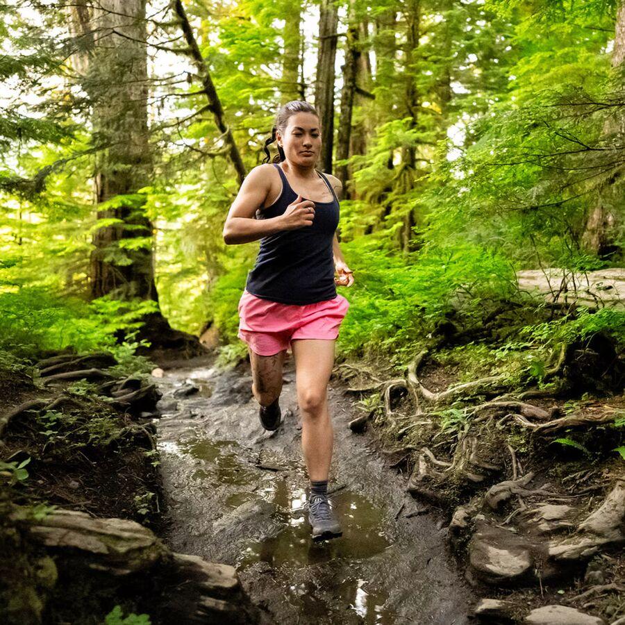 Backcountry Topo Athletic Terraventure 4 WP Trail Running Shoe - Women's Grey/Butter