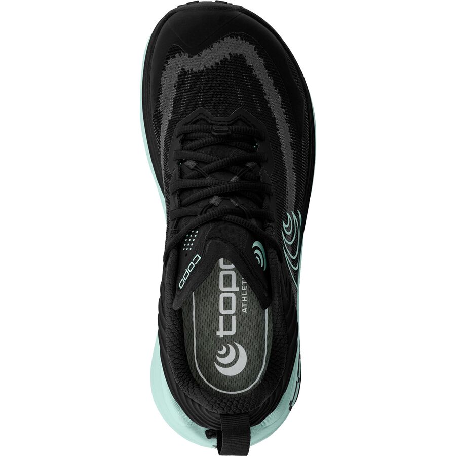 Backcountry Topo Athletic Vista Trail Running Shoe - Women's Black/Mint