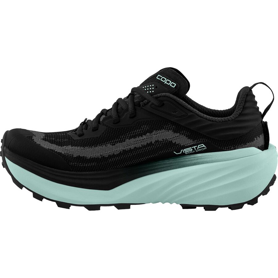 Backcountry Topo Athletic Vista Trail Running Shoe - Women's Black/Mint