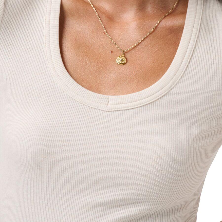 Backcountry TravisMathew Cloud Rib Short-Sleeve Shirt - Women's Heather Light Chestn