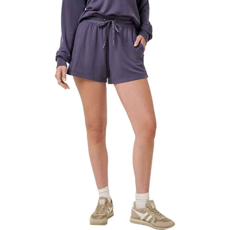 backcountry TravisMathew Cloud Terry Easy Short - Women's Graystone