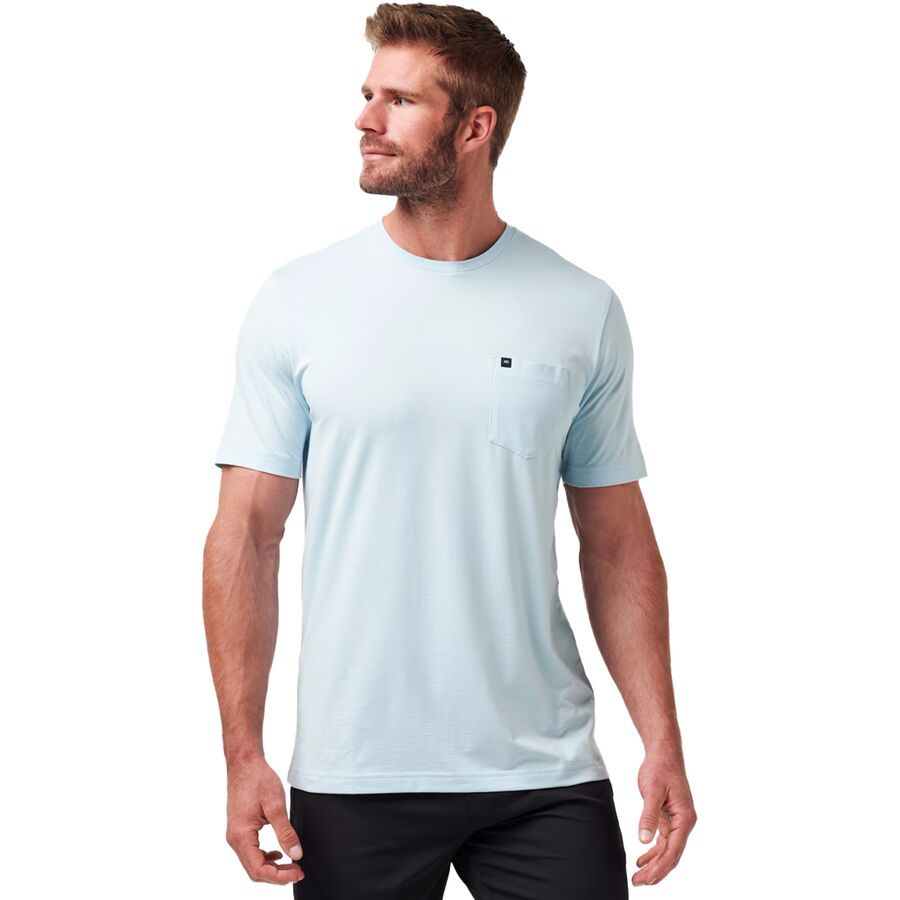 backcountry TravisMathew Heater T-Shirt - Men's Cory Blue