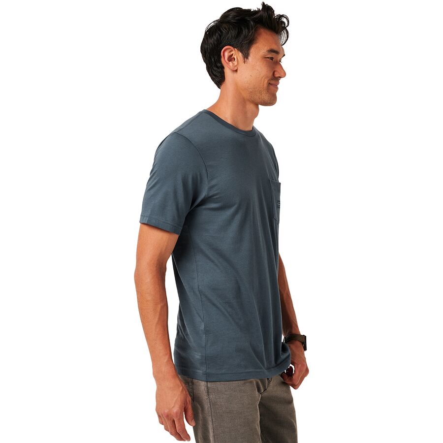 Backcountry TravisMathew Preferred Status T-Shirt - Men's Mood Indigo/Vintage Indigo
