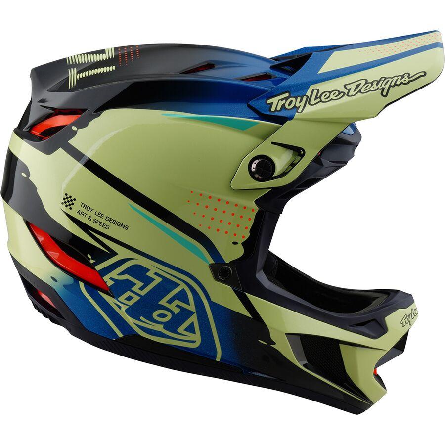 Backcountry Troy Lee Designs D4 Composite Mips Helmet Drip Glo Yellow