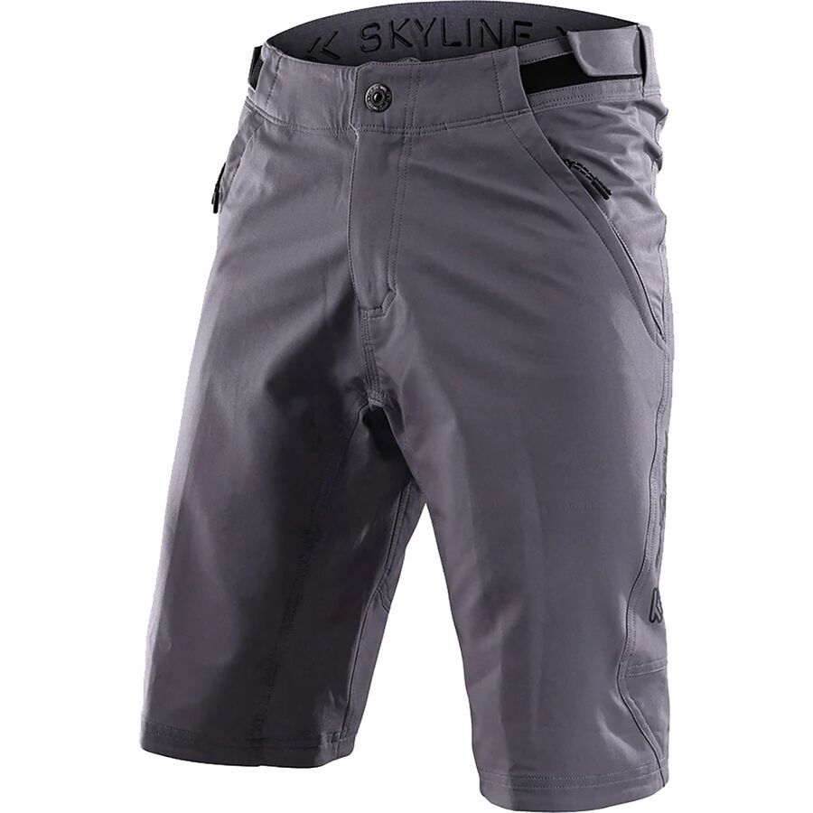 backcountry Troy Lee Designs Skyline Short + Liner - Men's Charcoal