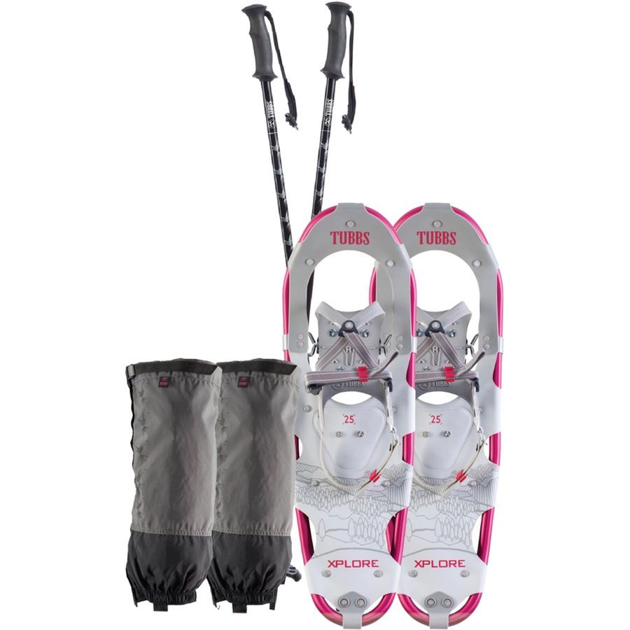 backcountry Tubbs Xplore Snowshoe Kit - Women's Rasberry Red