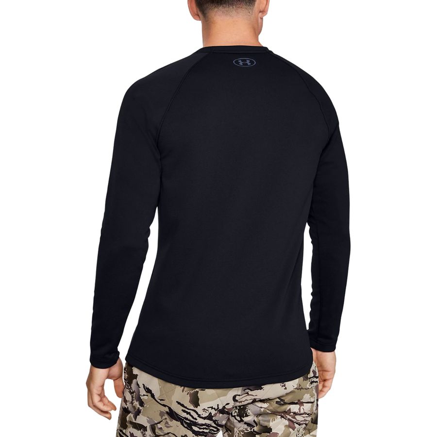 Backcountry Under Armour Base 4.0 Crew - Men's Black/School Bus