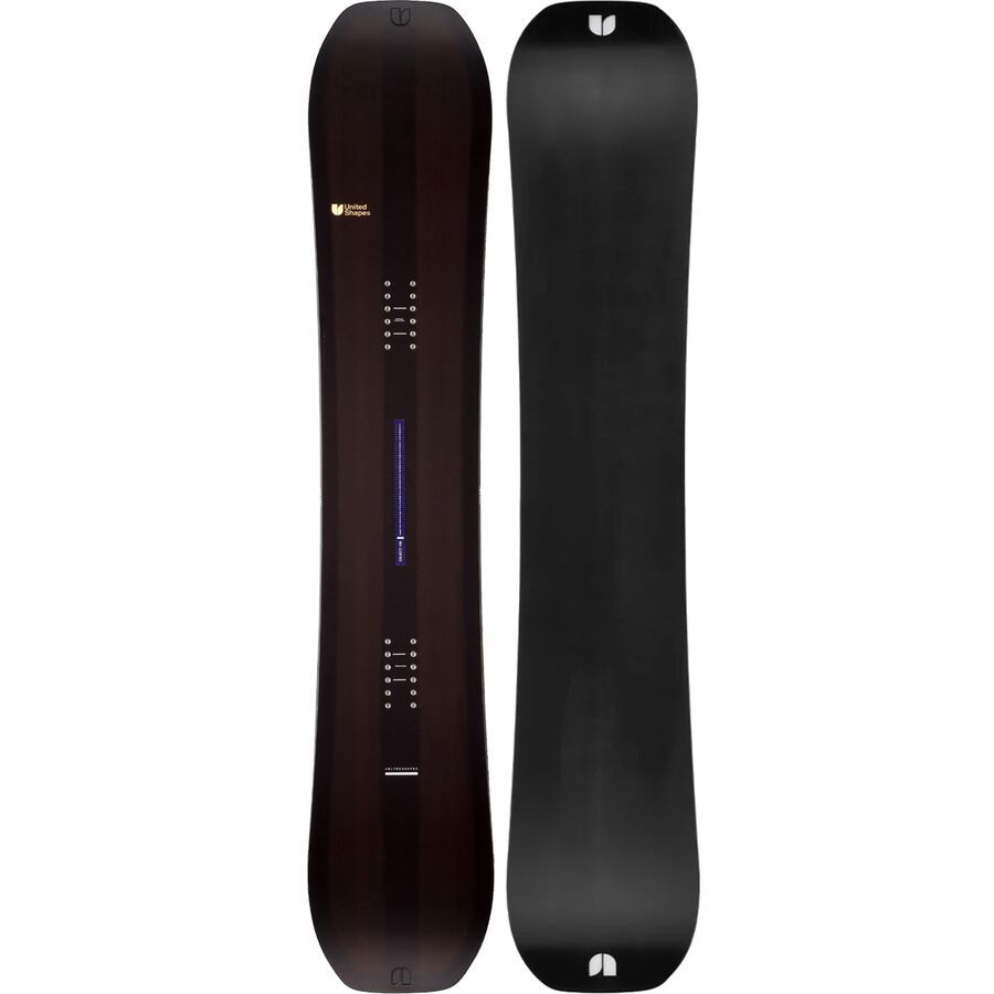 backcountry United Shapes Object Snowboard - 2025 Black