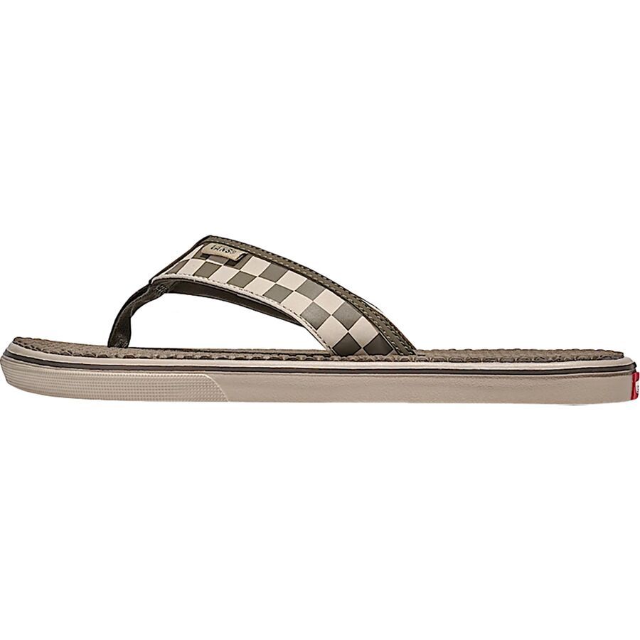 backcountry Vans LA Costa Lite Flip Flop - Men's Checkerboard Bungee Cord
