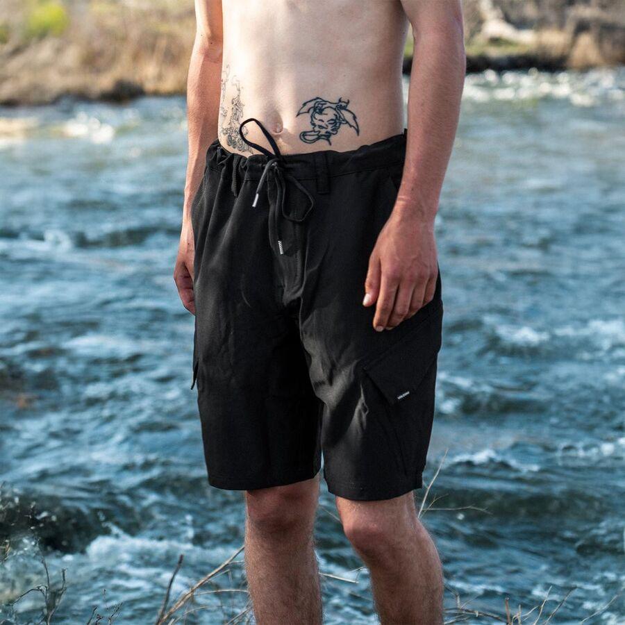 Backcountry Volcom Country Days Hybrid 20 Short - Men's Black