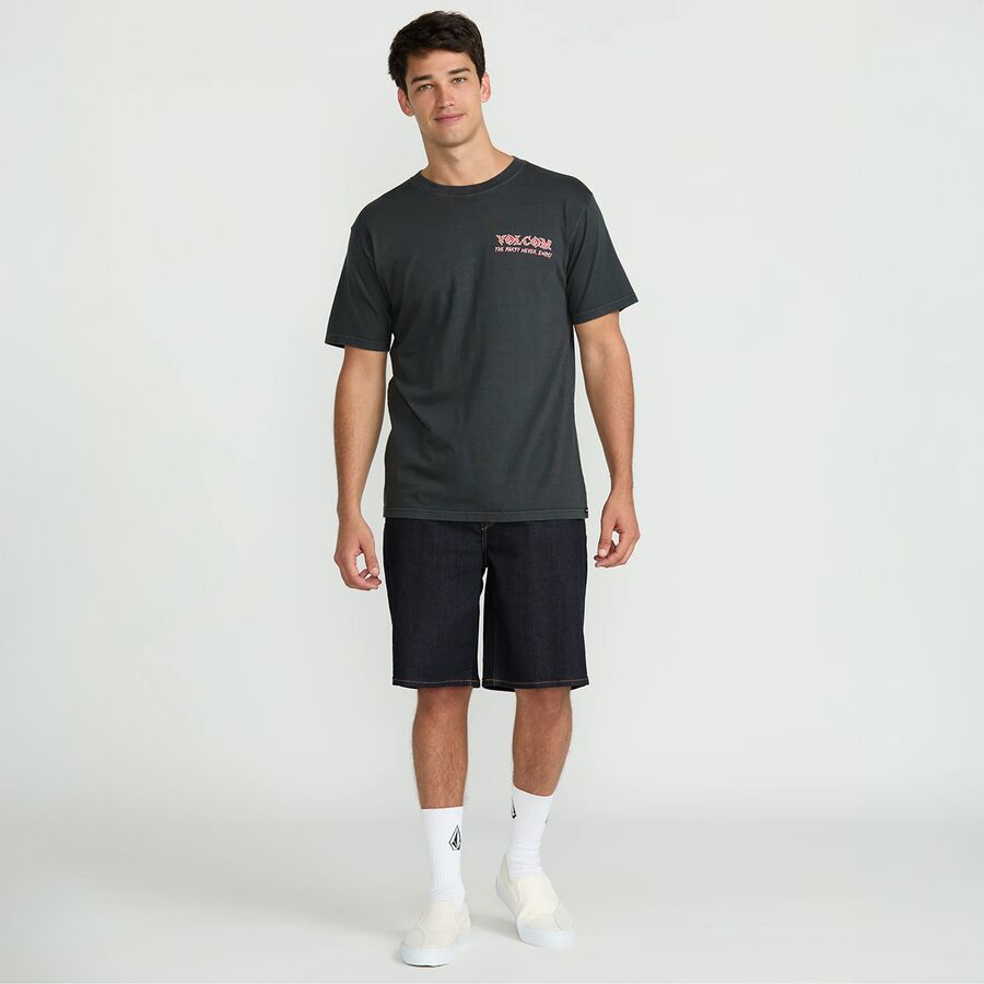 Backcountry Volcom Never Ends T-Shirt - Men's Stealth