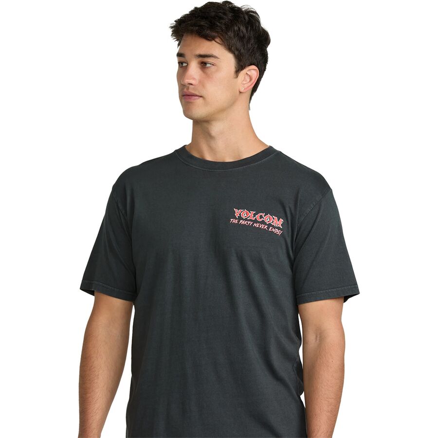 Backcountry Volcom Never Ends T-Shirt - Men's Stealth