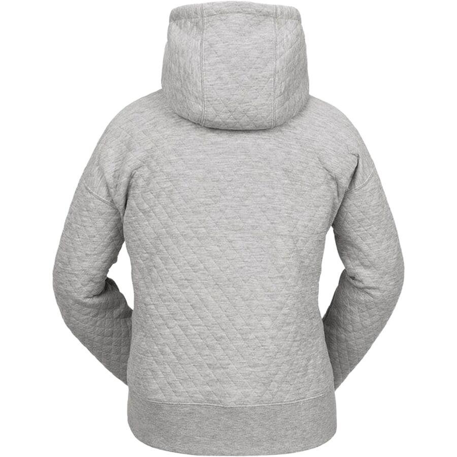 Backcountry Volcom VCo Air Layer Thermal Hoodie - Women's Heather Grey