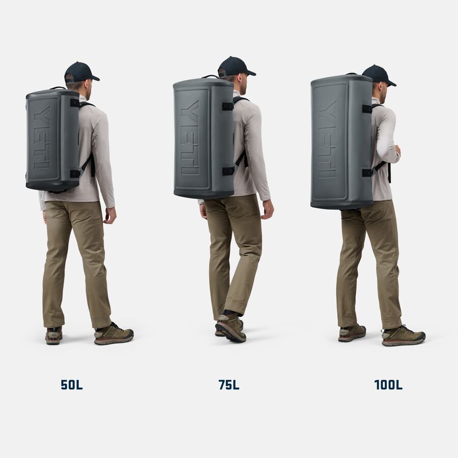 Backcountry YETI Panga Waterproof 50L Duffel Bag Storm Gray