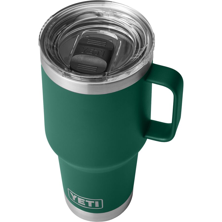 Backcountry YETI Rambler 30oz Travel Mug Black Forest Green
