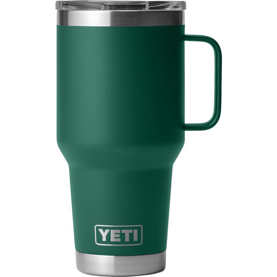 backcountry YETI Rambler 30oz Travel Mug Black Forest Green